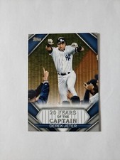 2020 Topps Update 20 Years Of The Captain Derek Jeter YOC-01 08/50
