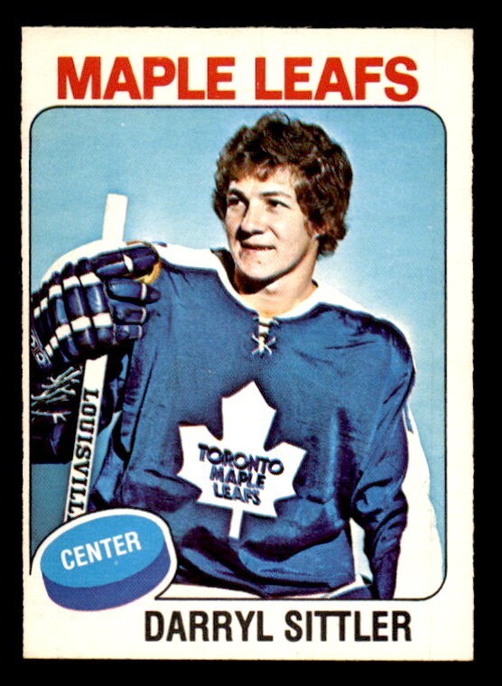 1975-76 O-Pee-Chee #150 Darryl Sittler Maple leafs High Grade NM-MT