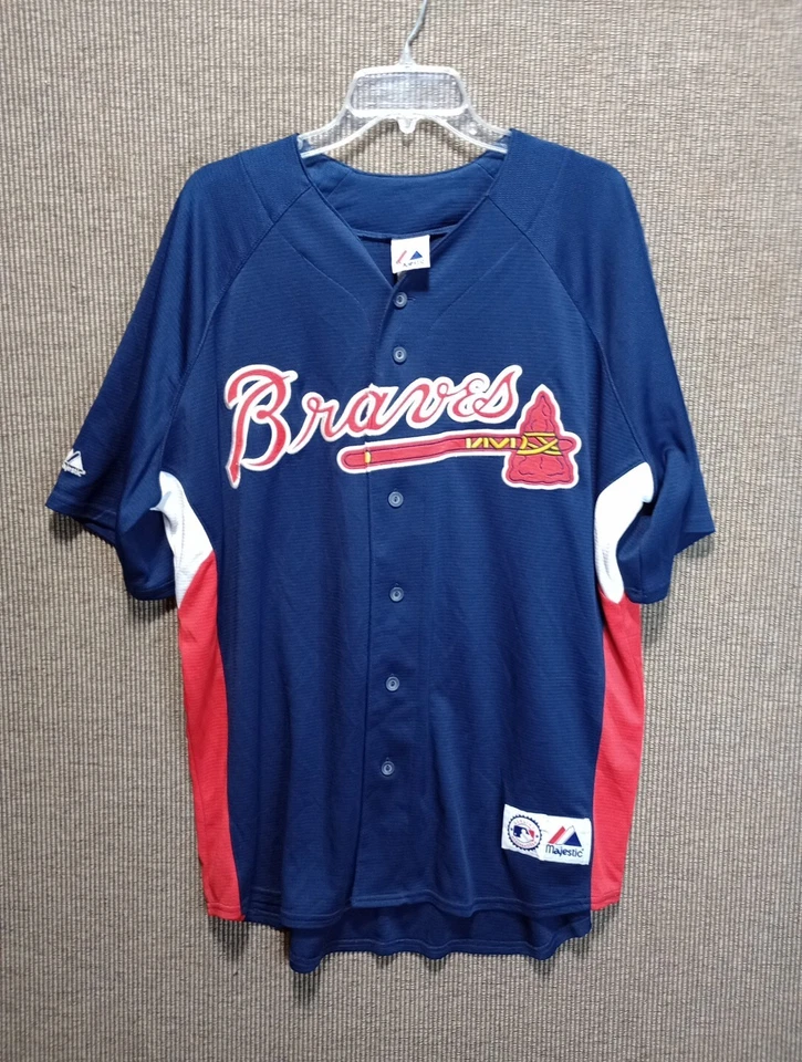 Camiseta de béisbol ATLANTA BRAVES MAJESTIC XL 22 HEYWARD  Foto 2 de 4