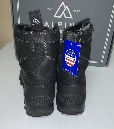 NEW Alpine Design Kamik Grayson Men Boots Waterproof Leather Black Upper SZ 13 - Picture 3 of 5