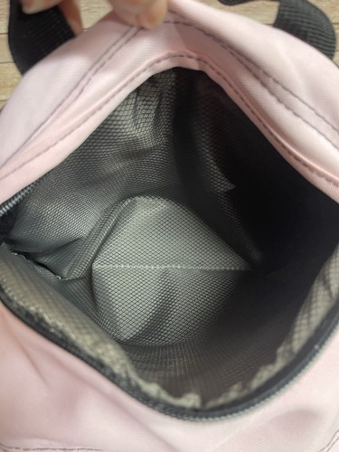 Vintage JanSport Multi-pocket Backpack Book Bag Pink/White SchoolSupplies Travel - Picture 11 of 14