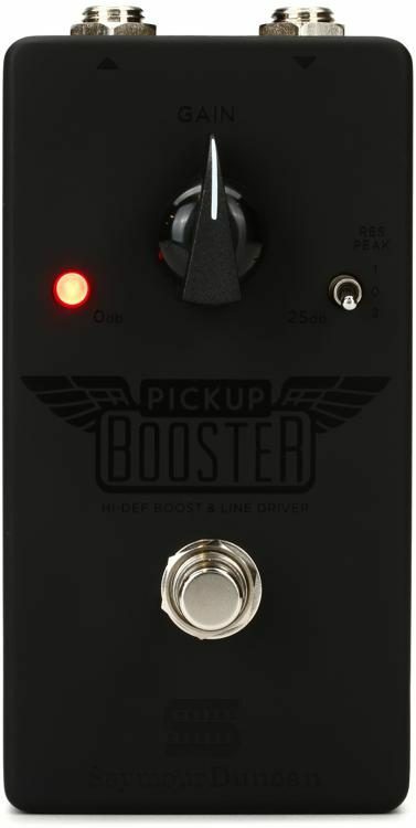 SEYMOUR DUNCAN PICK-UP BOOSTER PEDALE HI-DEF BOOST BLACKIE