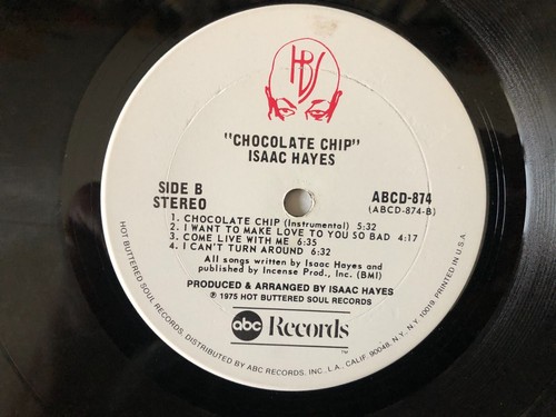 Isaac Hayes CHOCOLATE CHIP Original 1975 ABC Gatefold VG/VG - Picture 3 of 6