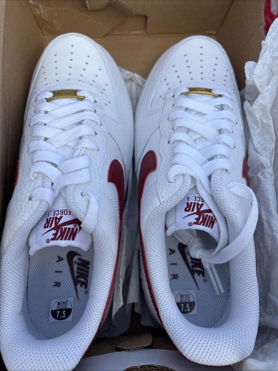 Nike Air Force 1 Low White Team Red for Sale | Authenticity