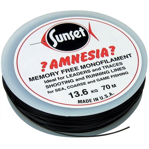Sunset Amnesia Memory Free Monofilament Sea Cod Carp Lure Leader