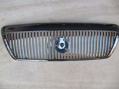 Black Chrome Style Grille fit Mercury Grand Marquis 2003-05 FO1200406 With Clips