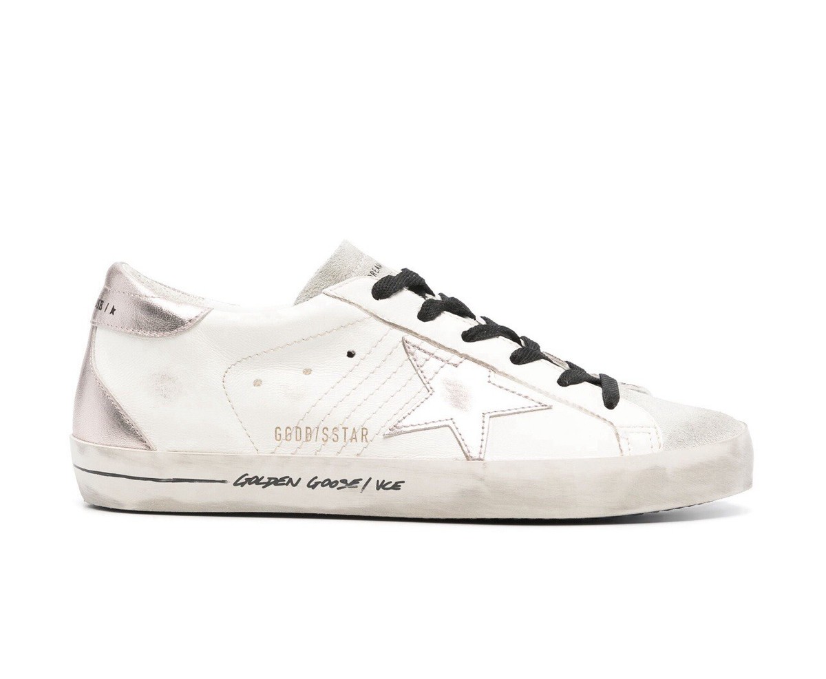 EU41・26cm相当 GOLDEN GOOSE スーパースター 白 レザー EU41・26cm相当 GOLDEN GOOSE スーパースター 白 レザー EU41