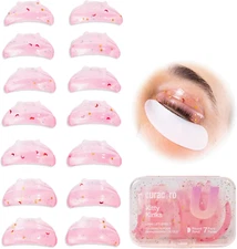 Curacoro Lash Lift Shields, 14 Pcs/7 Sizes Lash Lift Rods, Lash Lift Pads Self A