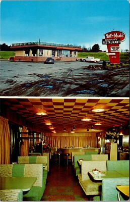 Nell & Mark's Southgate Restaurant, Scarborough ME Vintage Postcard B58