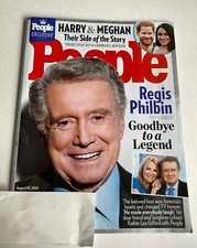 PEOPLE Magazine AUGUST 10 2020 Harry & Meghan Exclusive REGIS PHILBIN  FREE SHIP