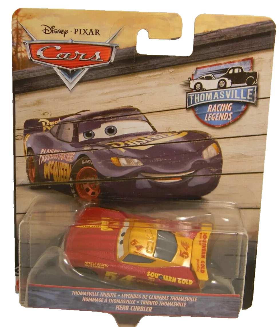 2018 Disney Cars Thomasville Racing Legends #54 Herb Curbler !:55