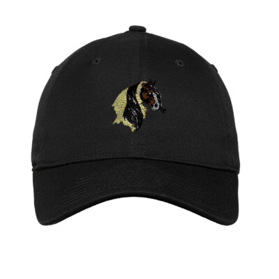 Soft Women Baseball Cap Animal Horse Gypsy Vanner Embroidery Dad Hats for Men