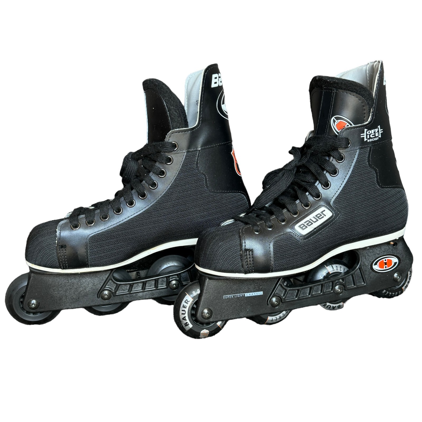 Bauer NHL Off Ice Hockey InLine Skates Rollerblades Men's 9 eBay
