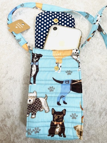 Handarbeitstasche, Mini Geldbörse Smartphone Tasche, Umhängetasche - Bild 2 von 12
