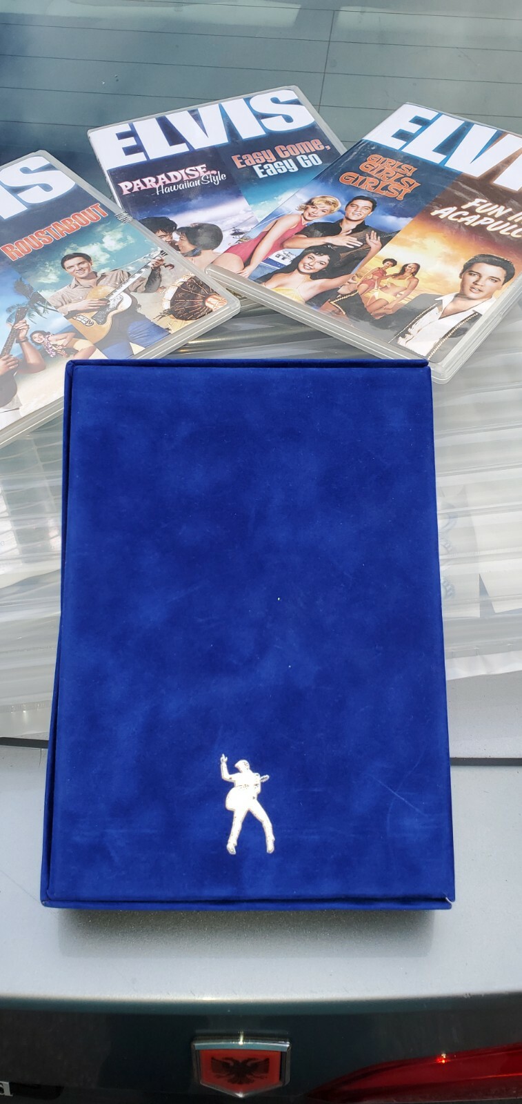Lights Camera Elvis Collection DVD 2007 SUPER RARE VELOUR CASE FOR