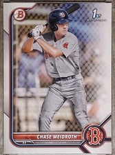 2022 Bowman Draft Chase Meidroth #BD-92
