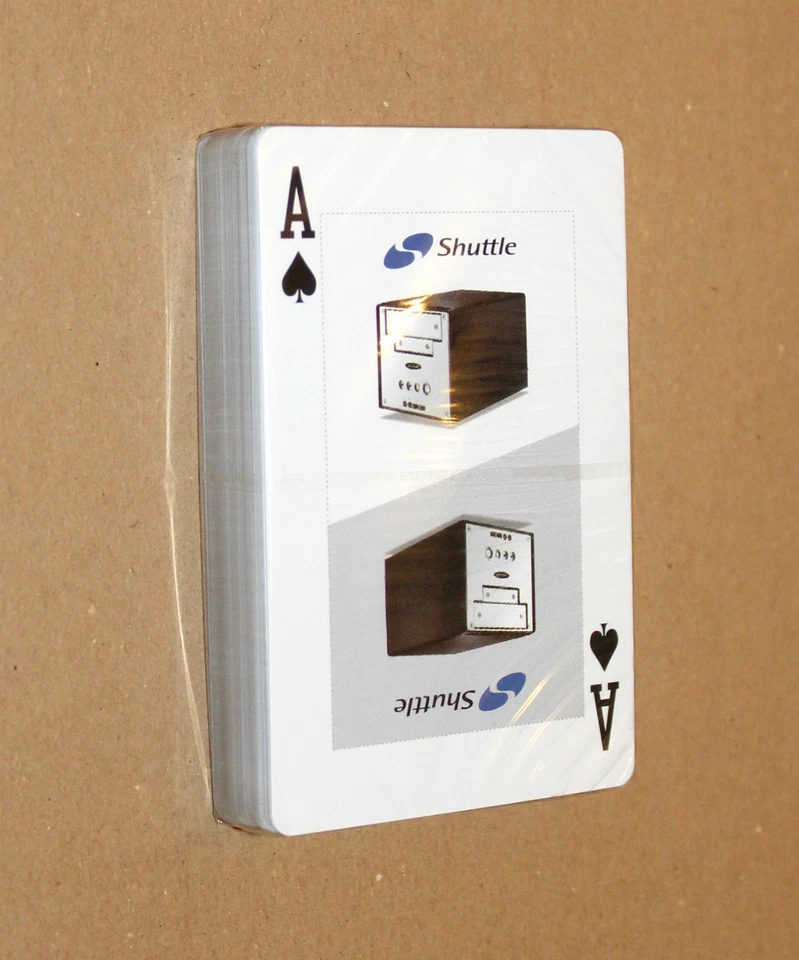 Schuttle SchuttelX promo Spielkarten / Playing Cards Gamescom - Bild 2 von 2