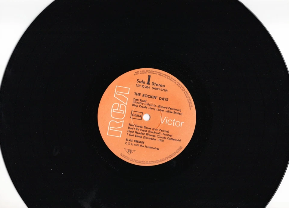 Elvis Presley - The Rockin' Days German Vinyl LP - Image 3 of 4