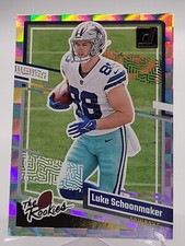 2023 PANINI DONRUSS LUKE SCHOONMAKER THE ROOKIES FOOTBALL CARD DALLAS COWBOYS 
