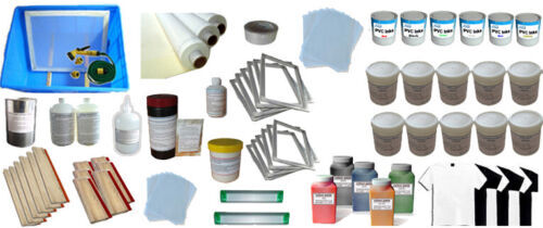 6 Farben 6 Stationen Bildschirm Materialien Kit großes Set für Produkte zum Selbermachen Materialien Kit - Bild 2 von 7