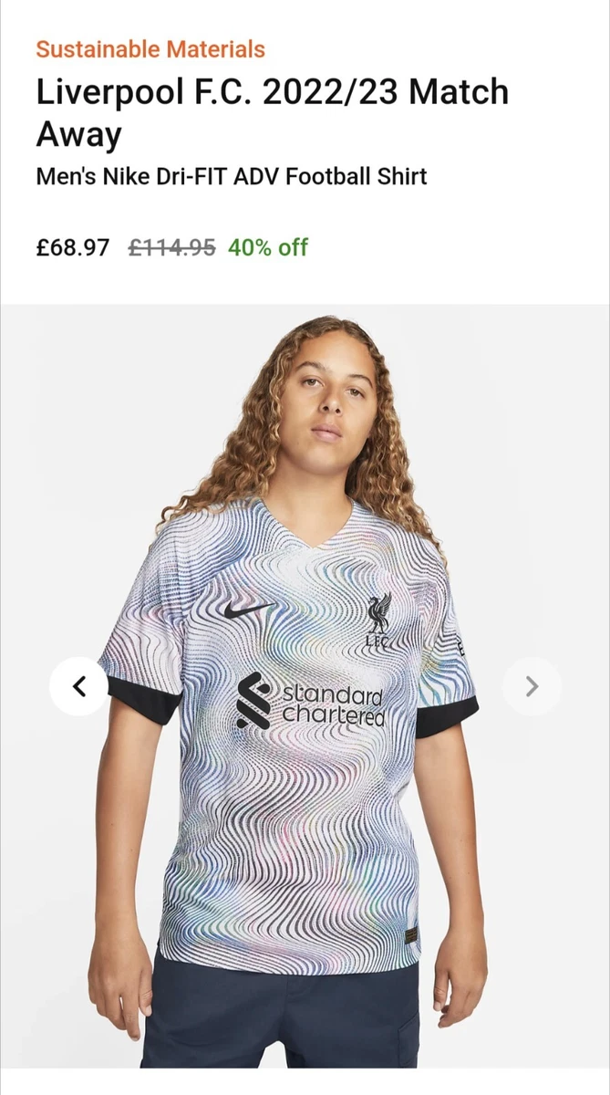 Liverpool FC Away Vapor Shirt 2022 23 Nike Large eBay