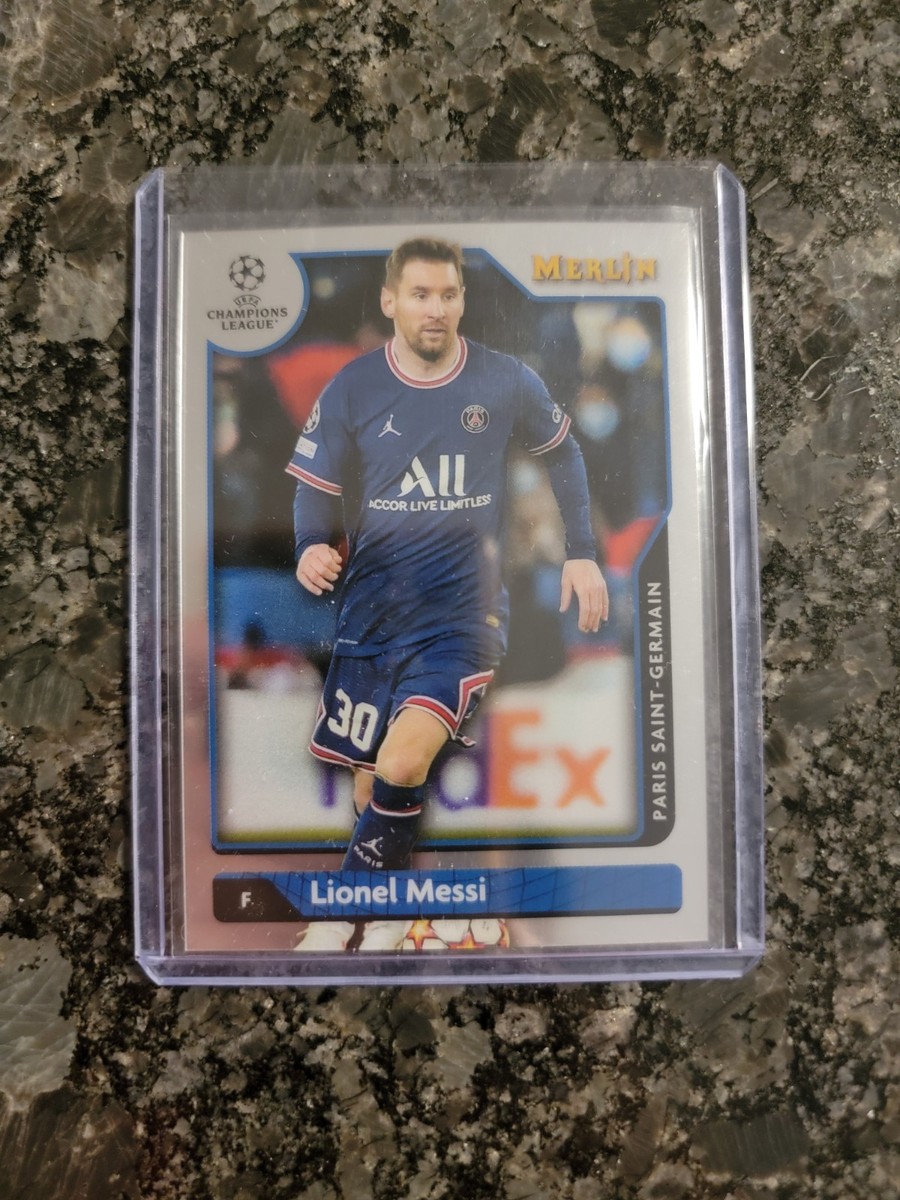 【希少】PSG メッシ #30 M 2021-22 Topps Merlin Chrome UEFA Lionel Messi #30 PSG | eBay