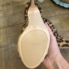 Halogen Peeptoe Cheetah Pumps Size 4M petite — photo 5