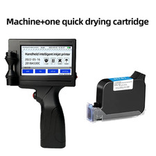 Portable Inkjet Printer Production Date Batch Number QR Code Coding Machine Suit