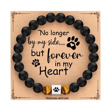 Pet Memorial Gifts for Dogs Loss of Dog Sympathy Gift Bracelet for Men Women Gir