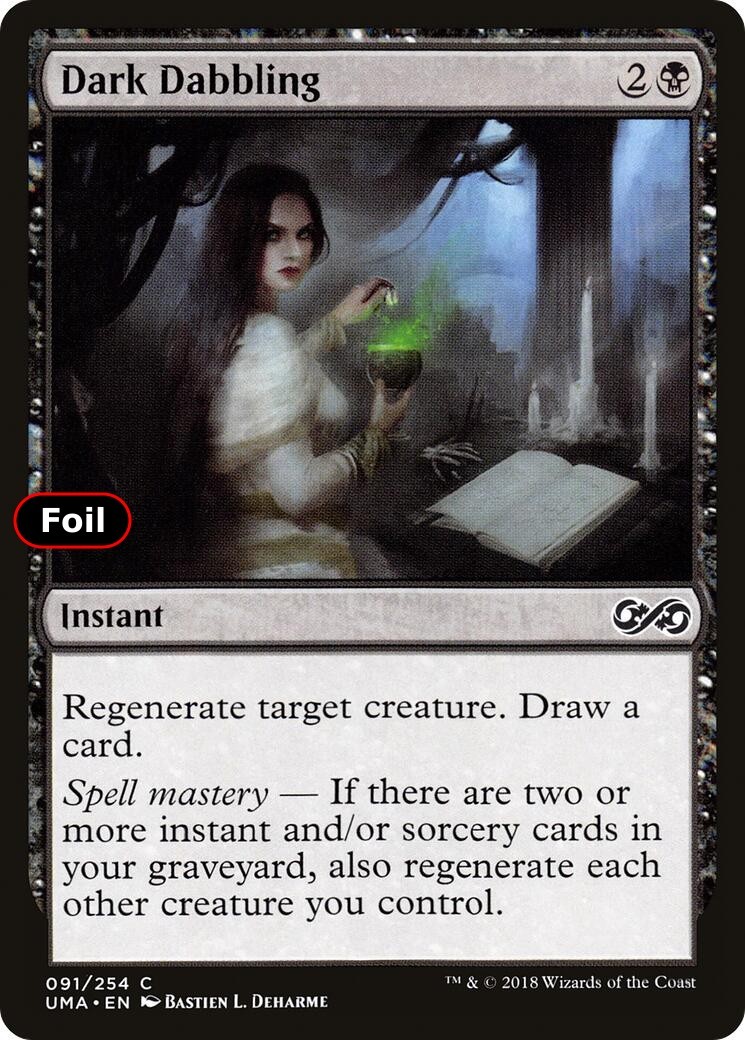 Foil Dark Dabbling - 91 - LP - Ultimate Masters