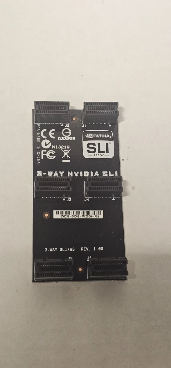Asus lanza un puente Nvidia SLI HB económico