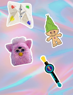 90's Toys Retro Sticker Pack