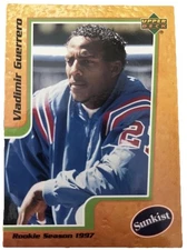 2006 Upper Deck Sunkist Vladimir Guerrero #2 Montreal Expos MLB Baseball Card