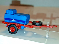 Busch 53611 - AnhäNger Ifa HL-10 - Mit Pritschenaufbau - Lpg Roter Oktober