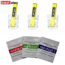 15 PCS PH BUFFER SOLUTION POWDER PRECISE CALIBRATION - pH 4.01 / 6.86 / 9.18