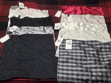 NWT Lot Of 10 VanHeusen Silk Handkerchief