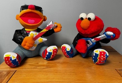 Vintage Tyco 1998 Rock 'n Roll Elmo & Ernie Classic Toys / Sammlerstücke