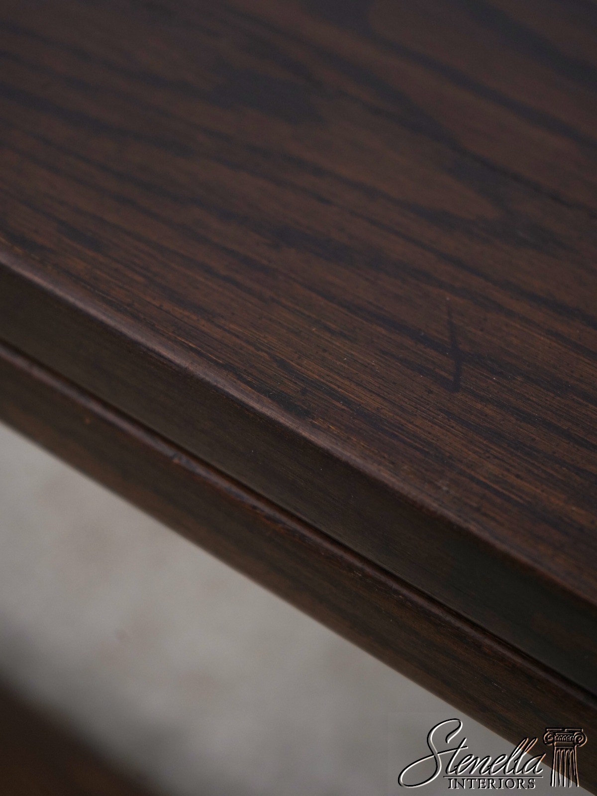 LF70700: ETHAN ALLEN Royal Charter Oak Flip Top Console Table