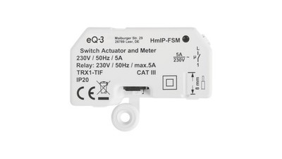 Homematic IP Smart Home Schalt-Mess-Aktor   Unterputz, HmIP-FSM