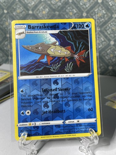 Barraskewda 042/185 Swsh04: Vivid Voltage Reverse Holo