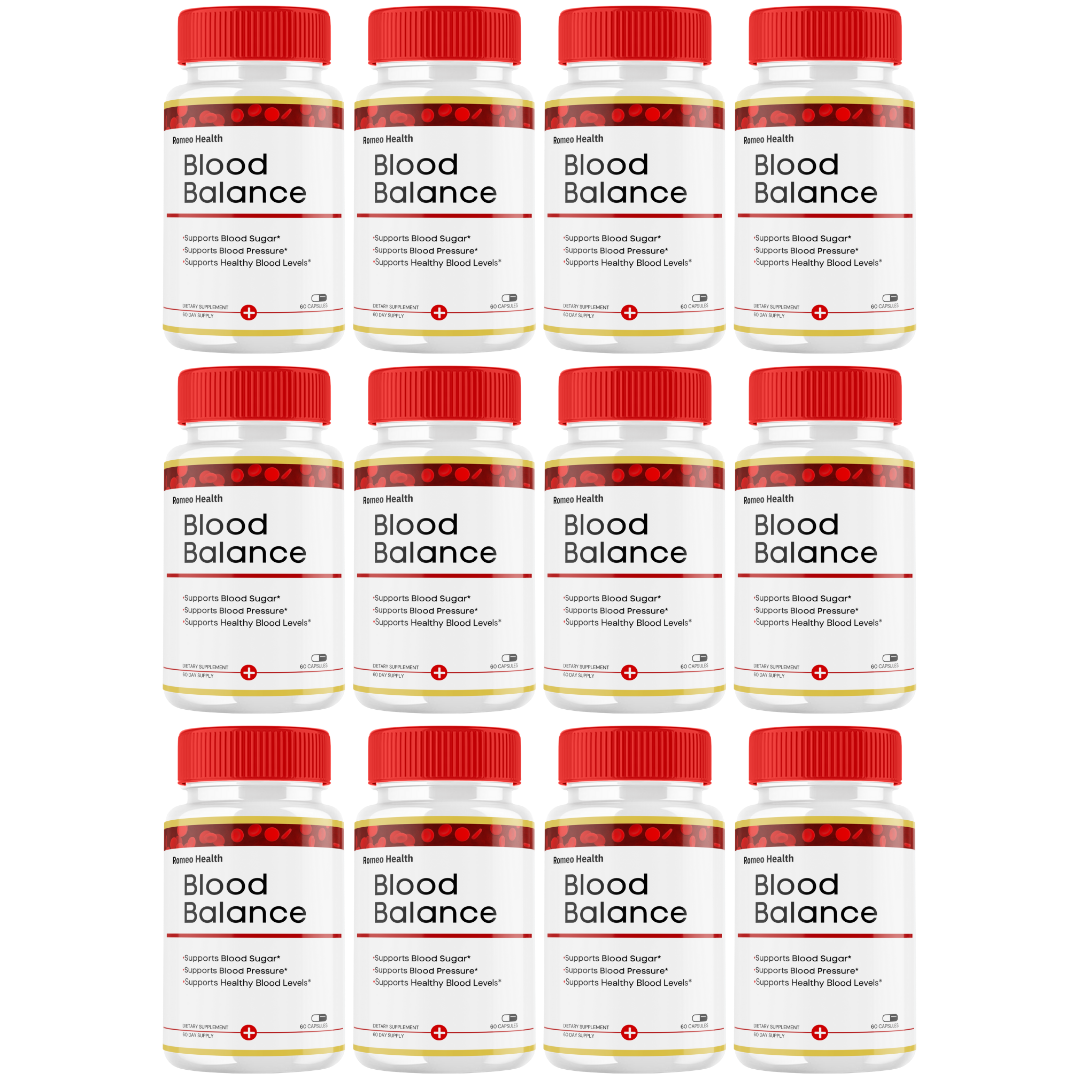 Blood Balance Pills Advanced Support BloodBalance Formula (12 Bottle)