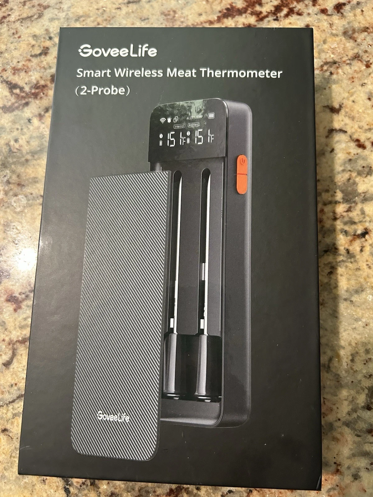 Goveelife H5192 Black Smart Digital Bluetooth Wireless 2 Probe Meat Thermometer
Opens in a new windo