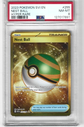 Nest Ball graded PSA 8 for sale on eBay