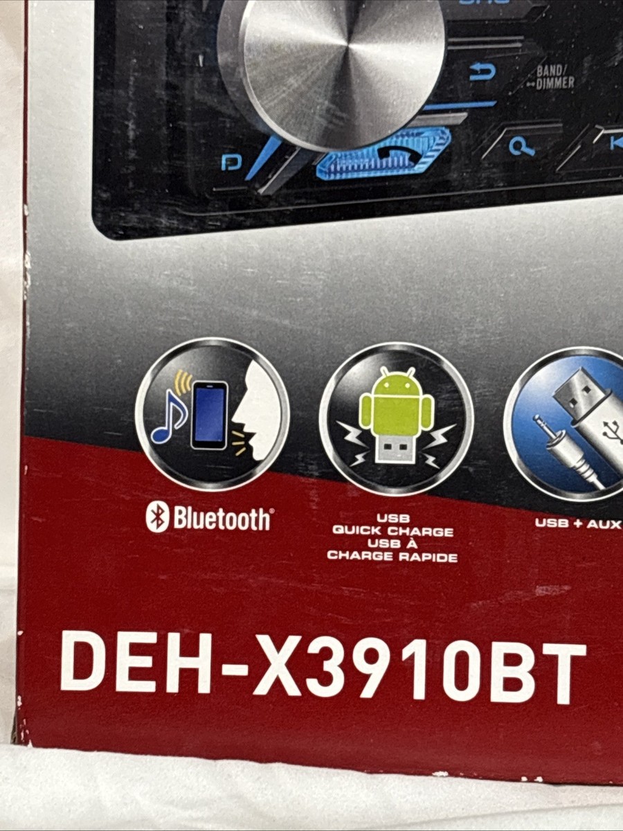 Pioneer Deh-x3910bt CD Receiver W/ Bluetooth - 2228sw for