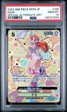 2024 ONE PIECE JAPANESE OP09-EMPERORS IN THE NEW WORLD #106 NAMI PSA 10