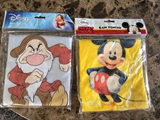 Disney Mickey Mouse And Grumpy Rain Poncho set, Size Adult, Brand New