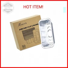 MOACOCK 50Pack Drip Pan Compatible for Blackstone Griddles 28 & 36 & 30 & 22 & 1