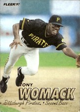 1997 Tony Womack Fleer Baseball # 638 Card