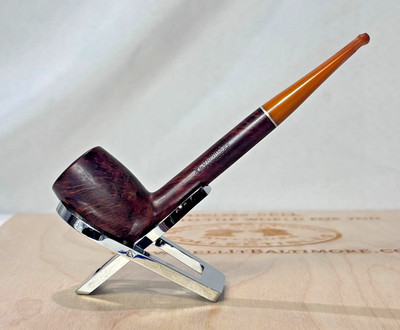 1929-31 Kaywoodie Drinkless Suntan Pipe 7267 Rock Ambera Algerian Briar Bakelite