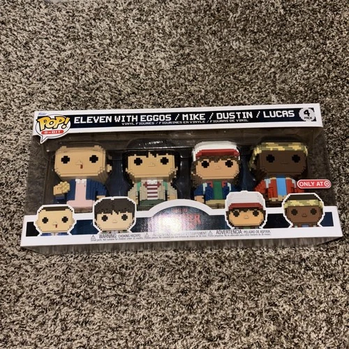 Funko Pop! Stranger Things - Eleven with Eggos / Mike / Dustin / Lucas 4-Pack